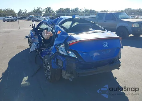 2017 Honda Civic Ex-T from USA, damaged, VIN 2HGFC3B37HH350504